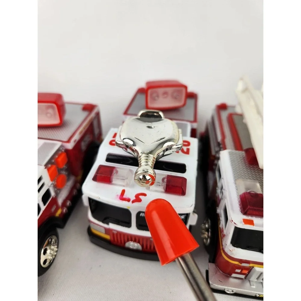 Lot TONKA Fire Trucks And Emergency Vehicles Police Car Garbage First Responders